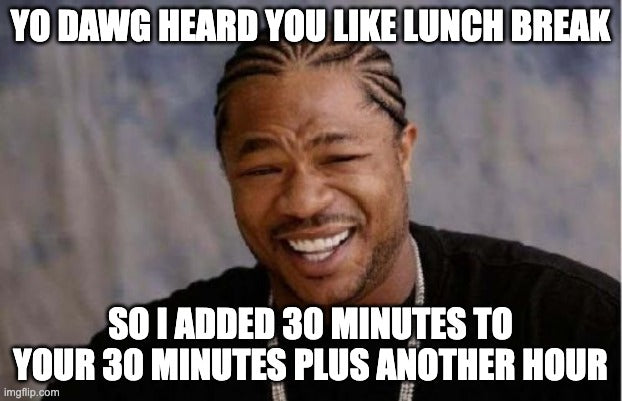 Extra Long Lunch