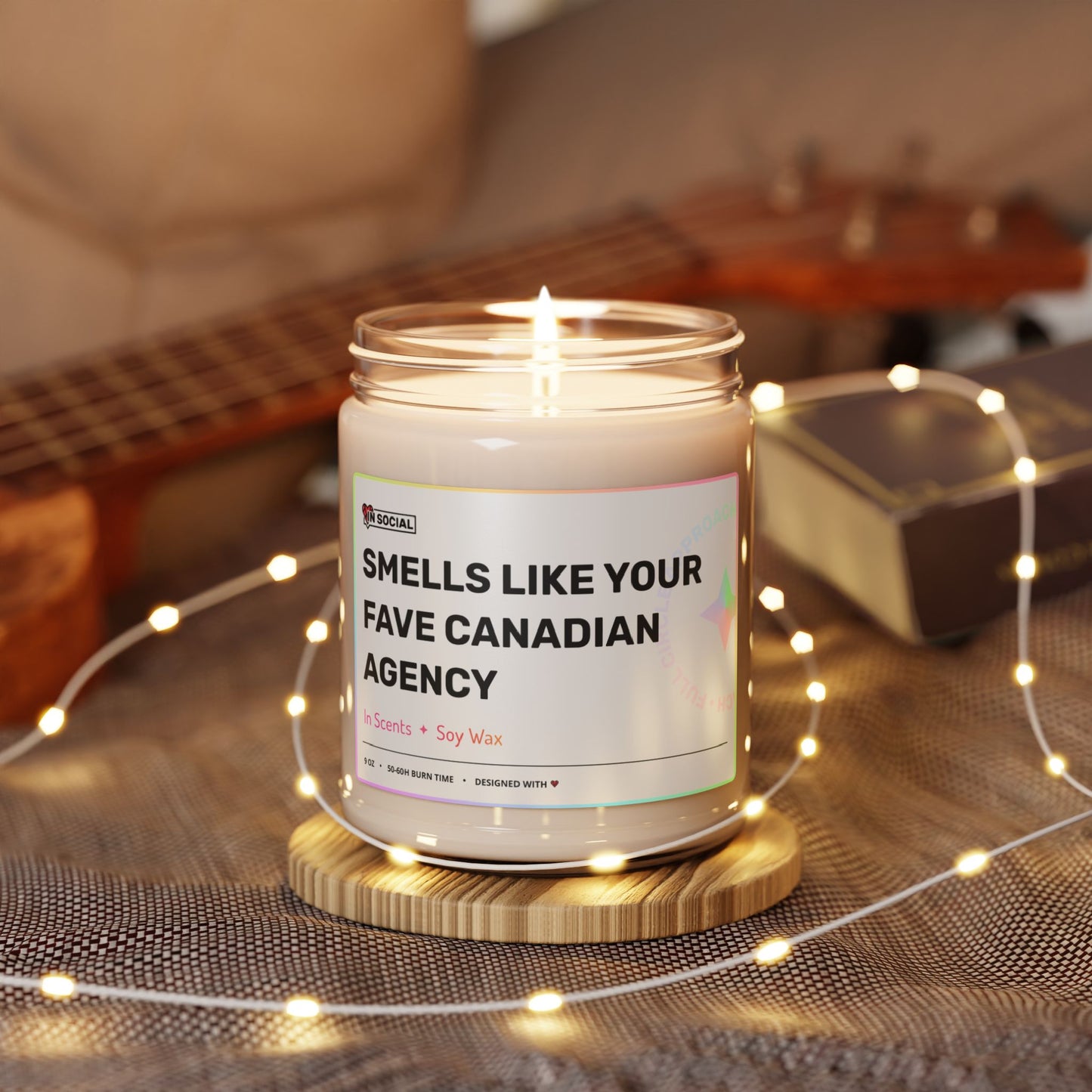 In Social "In Scents": Your Fave Canadian Agency (Soy Candle)