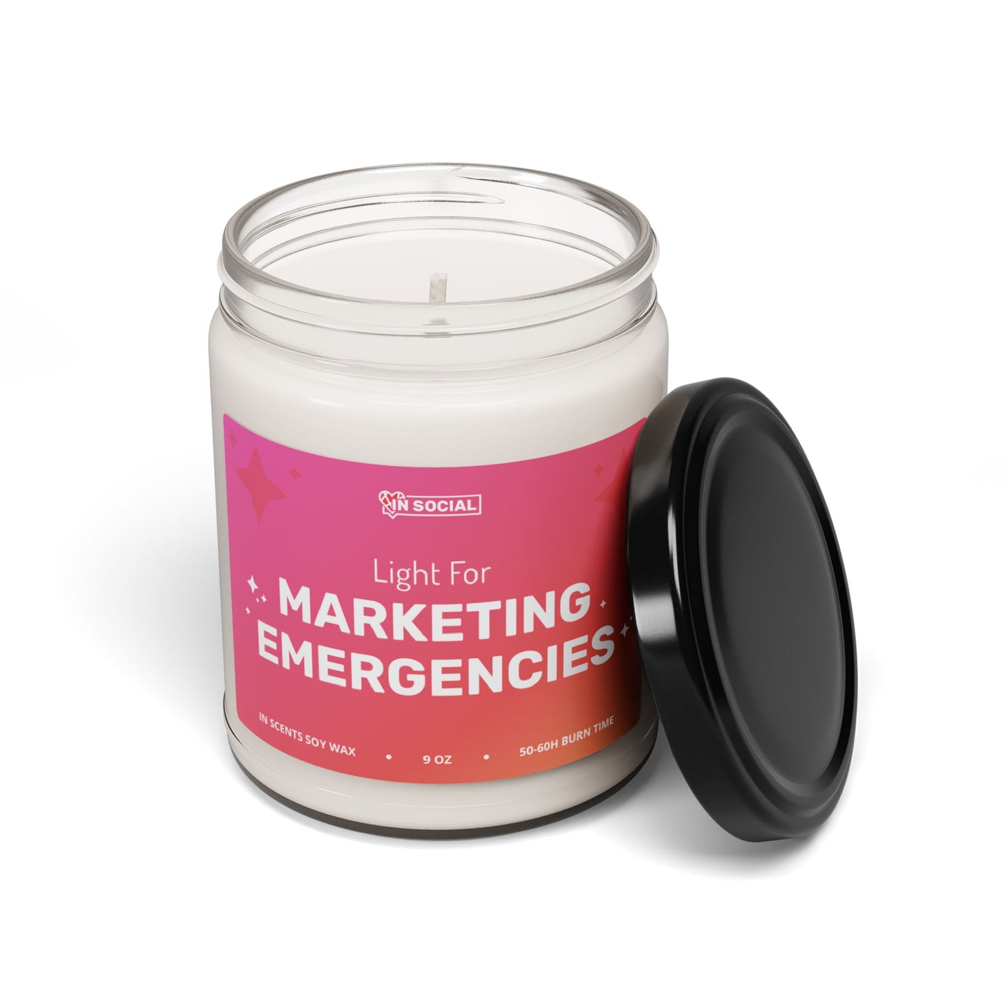 In Social "In Scents":  Marketing Emergencies (Soy Candle)