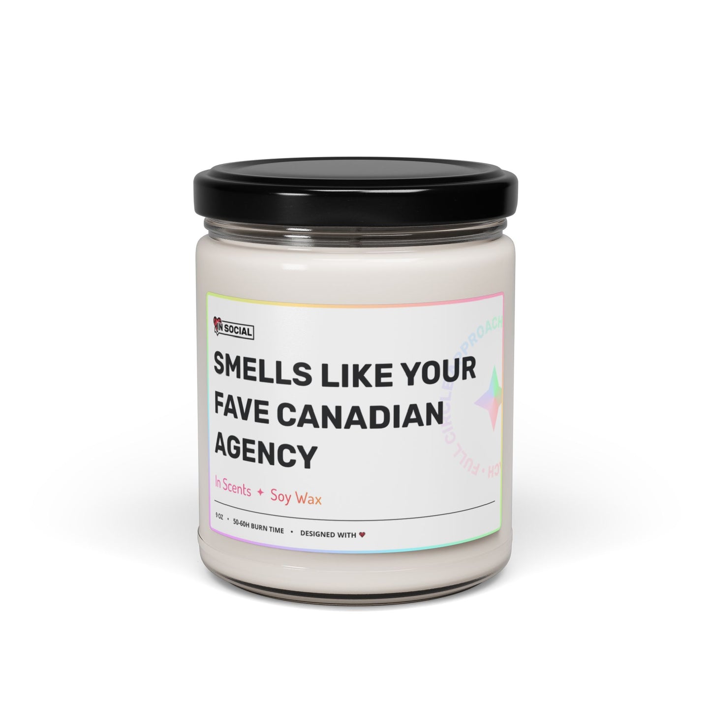 In Social "In Scents": Your Fave Canadian Agency (Soy Candle)