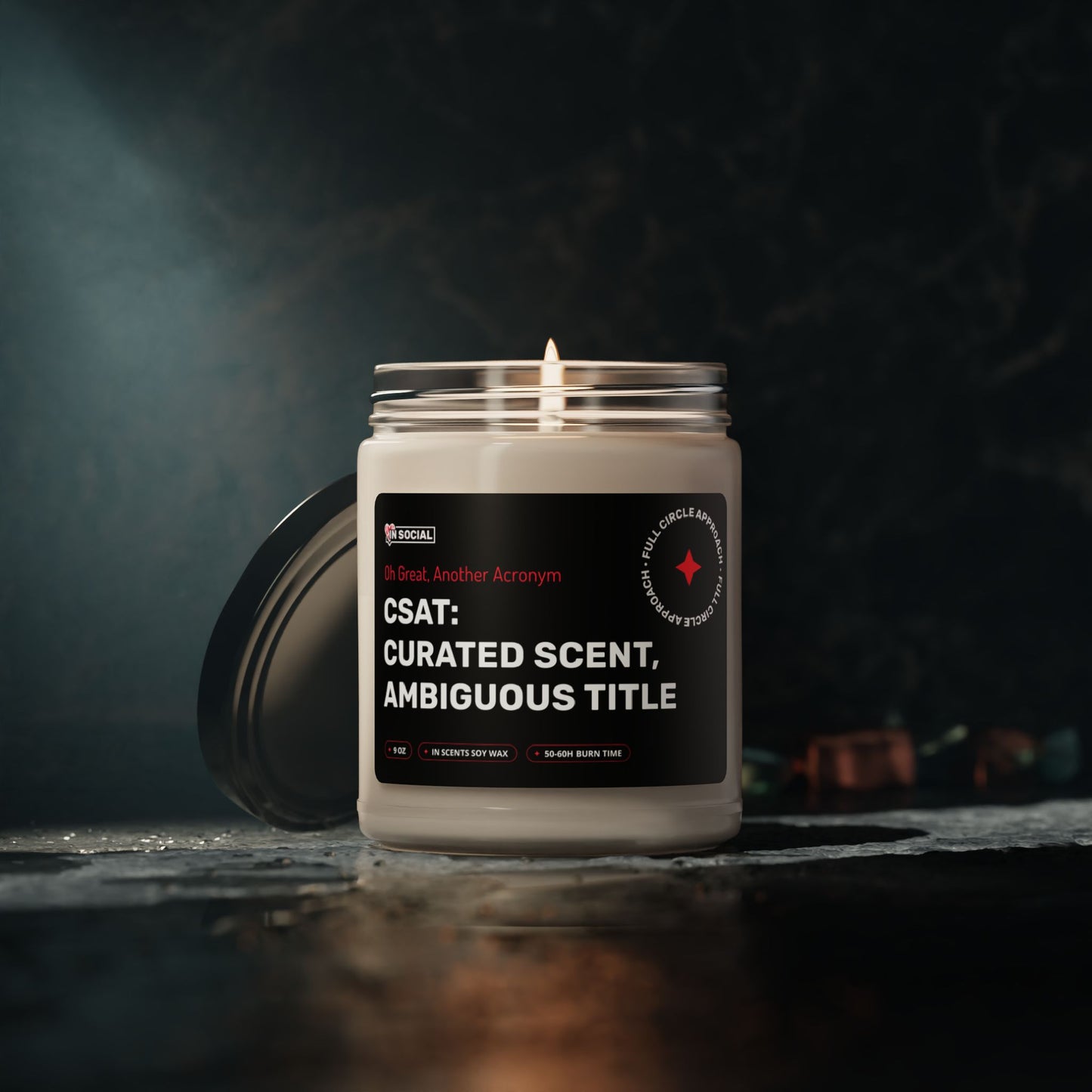 In Social "In Scents": CSAT (Soy Candle)