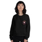 In Social Unisex "Ask Me About My Kid's Company" Sweatshirt (Black)