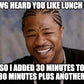 Extra Long Lunch