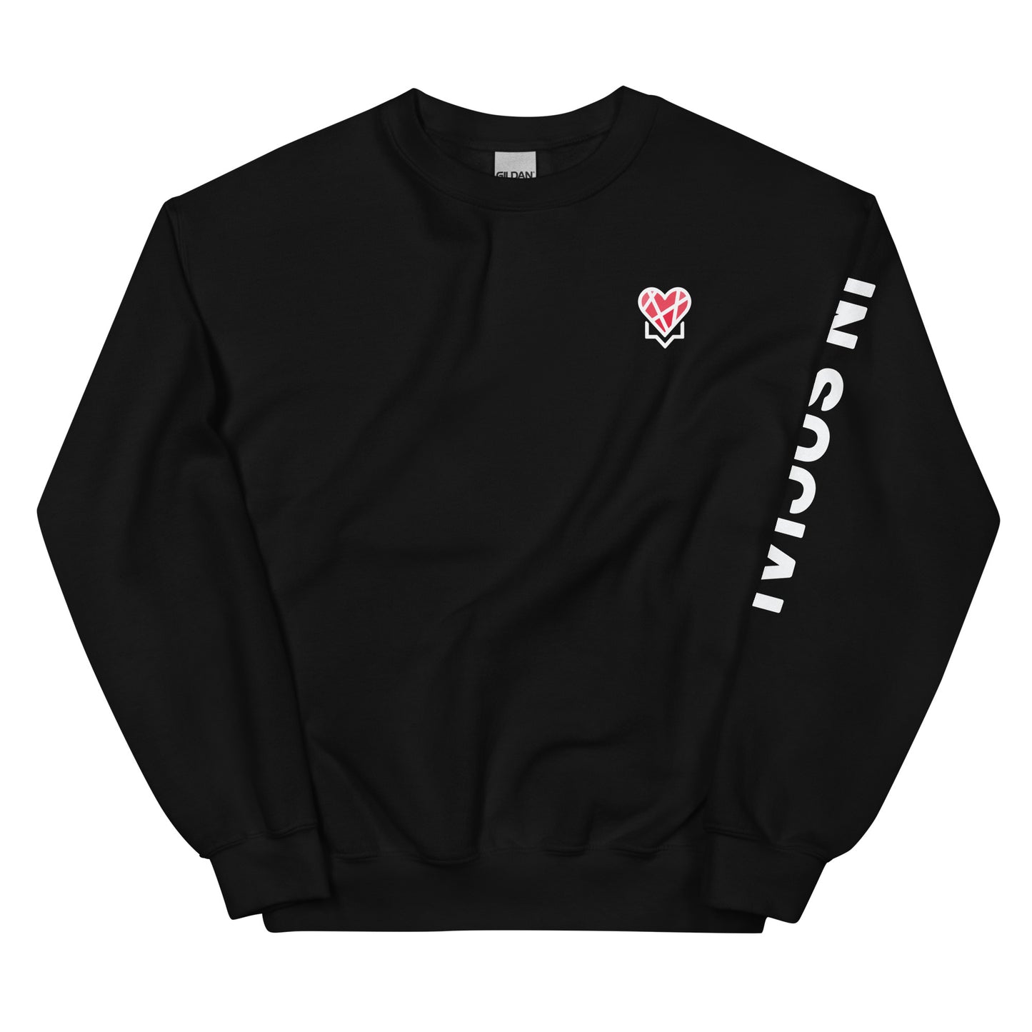 In Social Unisex Logo Sweatshirt (Black)